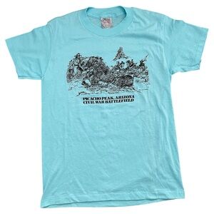 Vintage 80s Arizona civil war shirt